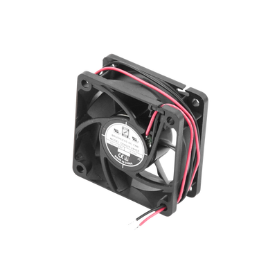 Ventilador Anticondensante Axial Cuadrado, 60x60x25 mm, 24 Vcc, 4500 RPM, 2.9 W, 0.12 A, Flujo de Aire de 25.0 CFM, Unión Sellada.