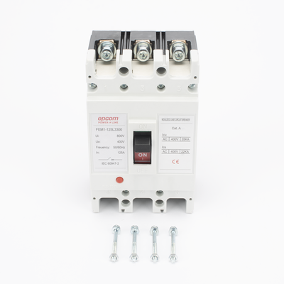 Protección Térmica/ Interruptor 3P, 20A,  Corriente Alterna  690 V CA Trifásica.