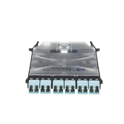 Cassette HD Flex? Con 6 Puertos LC Duplex (12 Fibras), Para Fibra Multimodo OM3, Color Azul