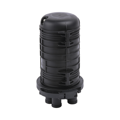 Caja de Distribución de Fibra Óptica Vertical Tipo Domo, Hasta 48 Empalmes, Exterior, IP68