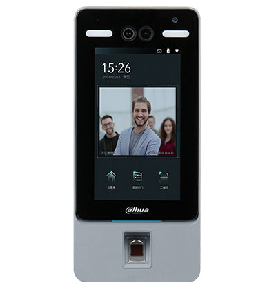 DAHUA ASI4214Y - Control de Acceso con Reconocimiento Facial/ P2P/ 2000 Huellas/ 2000 Rostros/ 2000 Tarjetas MIFARE