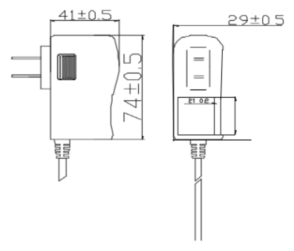 SAXXON PSU0502E - Fuente de Poder Regulada de 5 Vcc 2 Amperes/ Para Usos Multiples/ Acceso, Asistencia, CCTV, Etc./