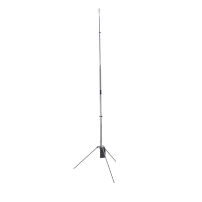 Antena Base VHF, de Aluminio/Fibra de Vidrio , Rango de Frecuencia 148-174 MHz, 3dB de Ganancia