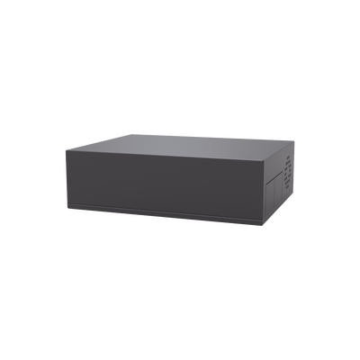 Gabinete Metálico de Seguridad para DVR/NVR. Tamaño Max. de DVR/NVR:  440 x 177 x 462 mm (An. x Al. x Prof.)