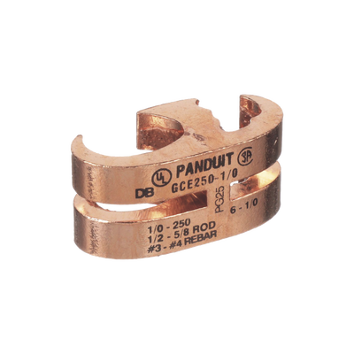 Conector de Conexión a Tierra tipo "E" para Conductor 1/0 AWG STR – 250 KCMIL (70–120mm²) MAIN y TAP