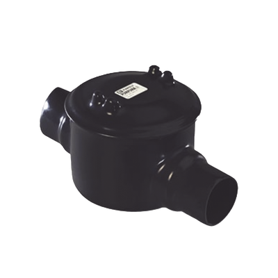 Caja para Áreas Peligrosas con Tapa Tipo GRC de 2" (51 mm) con Recubrimiento de PVC e  Interior de Uretano.