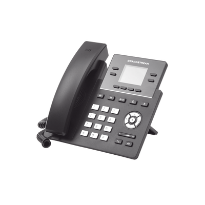 Teléfono IP Grado Operador, 4 líneas SIP, pantalla a color 2.4", PoE, codec Opus, IPV4/IPV6 con gestión en la nube GDMS