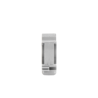 Soporte de presión (Abrazadera), PVC Auto-extinguible, abierto para tubería de 20 mm