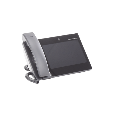 Teléfono IP Android 11, 16 líneas SIP con 16 cuentas, pantalla táctil  8", puertos Gigabit, Wi-Fi, Bluetooth, PoE, codec Opus, IPV4/IPV6 con gestión en la nube GDMS
