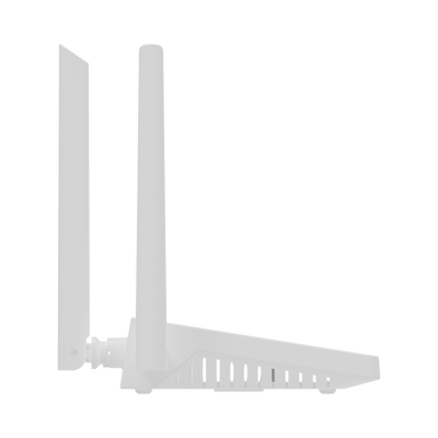 Router Inalámbrico/ WiFi 6 / 4 puertos LAN Gigabit/ Soporta Mesh / Diseño Compacto