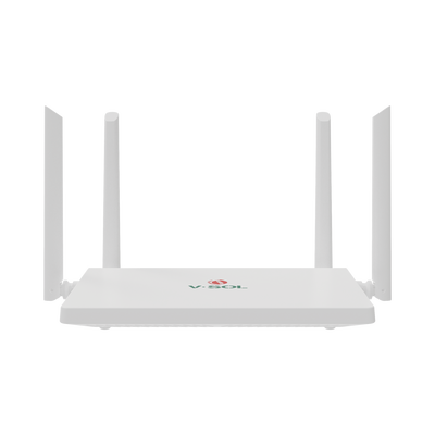 Router Inalámbrico/ WiFi 6 / 4 puertos LAN Gigabit/ Soporta Mesh / Diseño Compacto