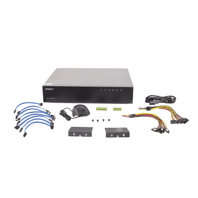 DVR 16 Canales Analogicos + 2 canales IP hasta 8 Megapixel / Soporta 4 Tecnologías (AHD, TVI, CVI, CVBS) / Hasta 8 HDDs / Entradas y Salidas de Audio y Alarma