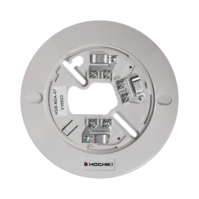 Base De 6" Color Hueso Para Sensores Análogos Direccionales Hochiki (0300-06820) 7TH Edición UL268