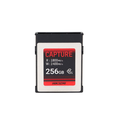 Memoria CFexpress tipo B / Clase 10 de 256 GB / Especializada para Cámaras de Fotografía y Video  / 1800 MB/s Lectura / 1400 MB/s Escritura
