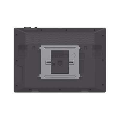 Monitor IP/SIP para interior con Android, Wi-Fi, pantalla táctil de 10.1", audio de 2 vías, PoE, 8 interfaces de entrada de alarma.