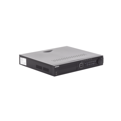 DVR 32 Canales TurboHD + 16 Canales IP / 3K Lite / 5 Megapixel Lite / 4 Bahías de Disco Duro / Audio por Coaxitron / AcuSense / POS / Videoanalisis / 16 Entradas y 4 salidas de Alarma