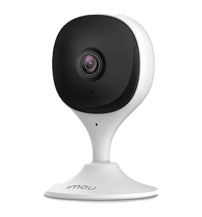 IMOU Cue 2C (IPC-C22CN-imou) -  Cámara WiFi de 2MP con micrófono integrado, detección de humanos, visión nocturna IR de 10m, alarmas de eventos y sonido anormal, y ranura para MicroSD.