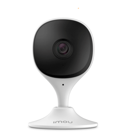 IMOU Cue 2C (IPC-C22CN-imou) -  Cámara WiFi de 2MP con micrófono integrado, detección de humanos, visión nocturna IR de 10m, alarmas de eventos y sonido anormal, y ranura para MicroSD.