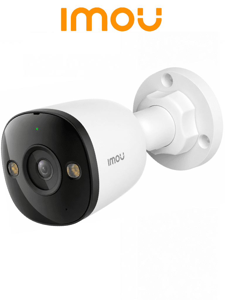 IMOU PS3D - 5MP Cámara Bullet, 5MP, PoE, IP67, H.265, Smart Color (Color 24/7), Detección de Humanos y Vehiculos, Microfono, Soporta Micro SD 512GB, AOR MODE, ONVIF