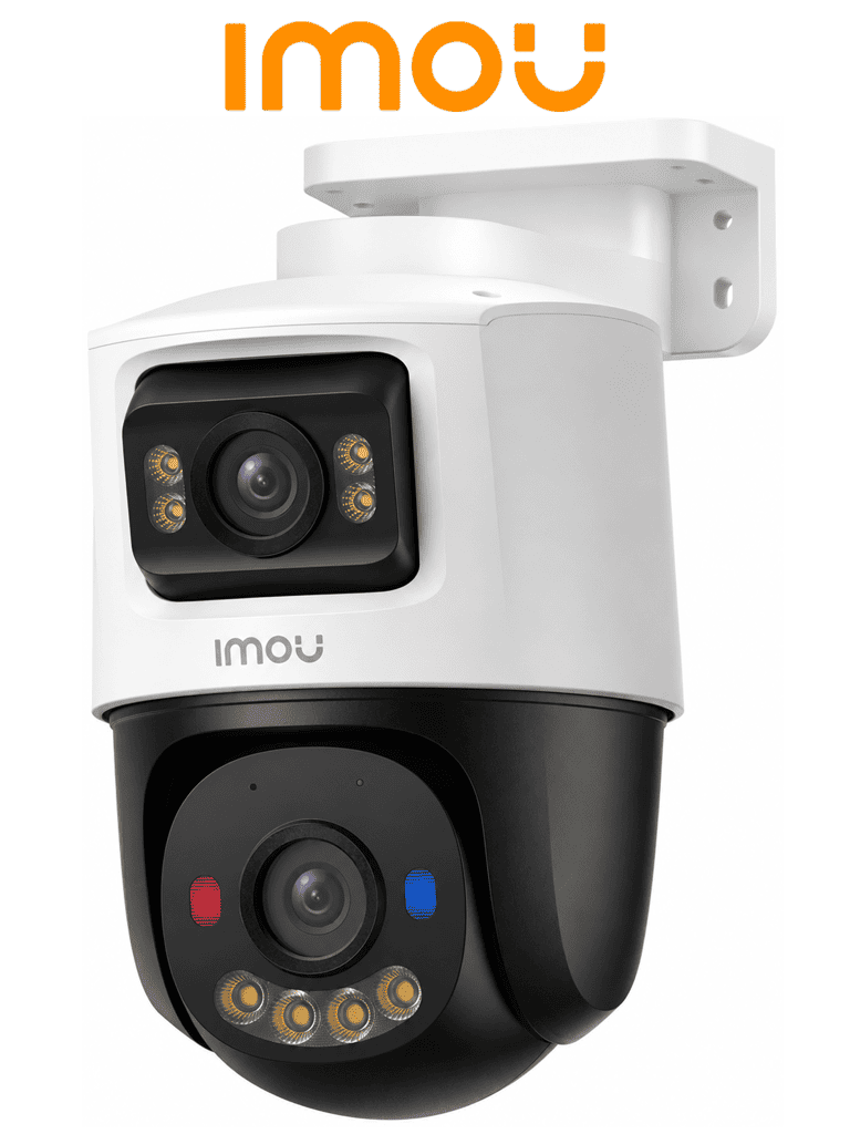 IMOU PS70F 10MP  - Cámara PT, Doble Lente, 10 MP, PoE, IP67, H.265, Smart Color, disuación activa, Detección de Humanos y Vehiculos, Audio 2 vías, Soporta Micro SD 512GB,Weatherproof, Smart Tracking, ONVIF
