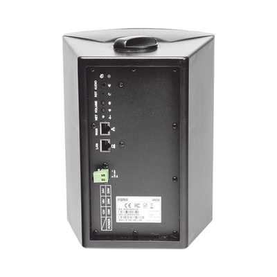 Bocina SIP IP para voceo y paging, 2 líneas SIP, potencia de hasta 30W,  alimentación vía PoE, puerto de salida de audio