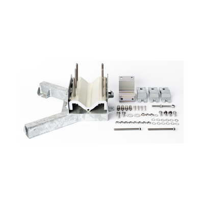 Antena parabólica 4 ft para radio B11 y AF11, ganancia de  40.5 ± 1 dBi, conector guía de onda, Alto aislamiento al ruido en enlaces vecinos, 10-12 GHz, Montaje de acero inoxidable incluido