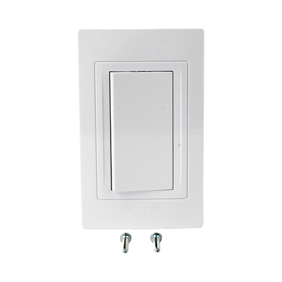 Apagador Sencillo de 127 V 10 A /Color Blanco.