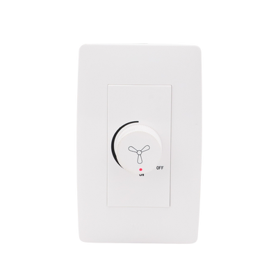 Dimmer Rotativo para Ventilador / 300 W 127 V CA / Color Blanco.