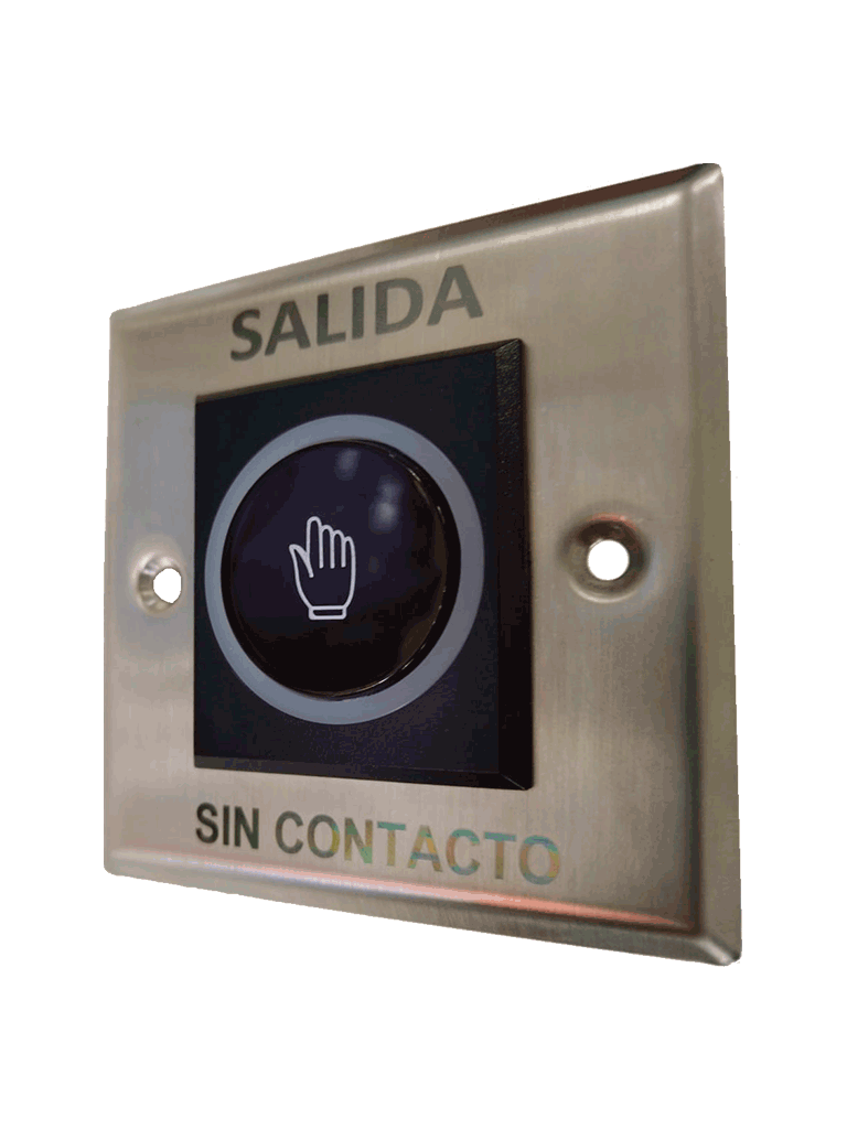 ZKTECO K11B2 - Botón de Salida sin Contacto / Salidas  NC y NO/ Rango de Detección hasta 10 CM