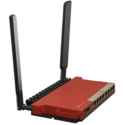 Router inalámbrico  2.4GHz AX / 8 puertos Gigabit /  1 SFP 2.5Gbps/ Soporta contenedores