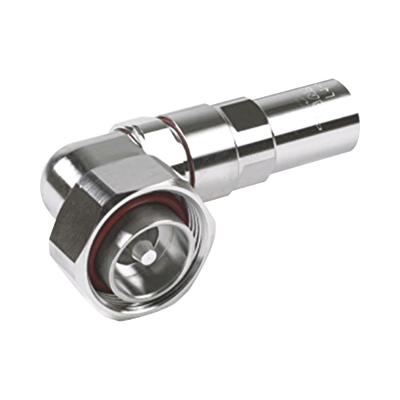 Conector DIN 7-16 Macho en Ángulo Recto para LP-450A, LDF4-50A, PIN Cautivo