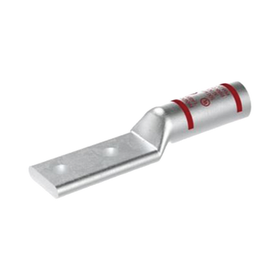 Zapata de compresión LAB2/0-12-E para cal. 2/0 Awg, Doble barreno para tornillo prisionero de 1/2. 1 Pz