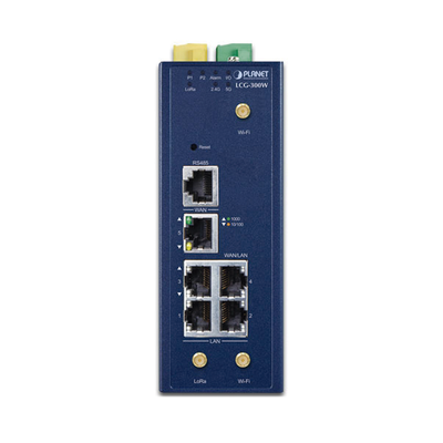 (LoRa) Gateway Industrial Inalámbrico de 5 Puertos 10/100/1000T