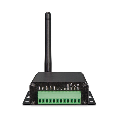 (LoRa) Controlador de nodo Industrial para Interior, Compatible con LoRaWAN Clase C, Carcasa IP30, Hasta 10 km.