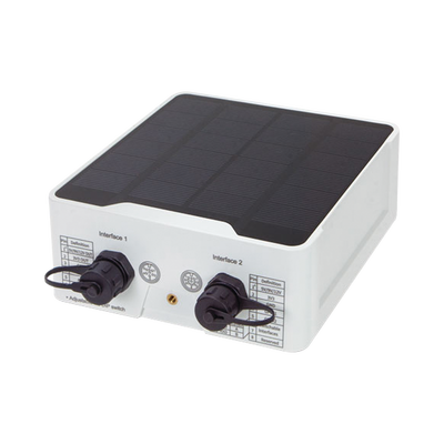 (LoRa) Controlador de nodo  IP67 para exterior Industrial, Compatible con LoRaWAN, Con Celda Solar y  Batería Integrada