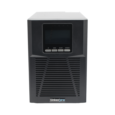 UPS 1000VA/900W  Online Doble Conversión /Pantalla LCD / 3 tomas 5-15R / Regulación de Voltaje / Protección RJ45