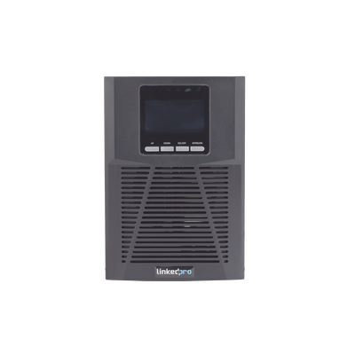 UPS 1000VA/900W  Online Doble Conversión /Pantalla LCD / 3 tomas 5-15R / Regulación de Voltaje / Protección RJ45