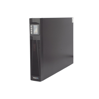 UPS de 3000VA/2700W / Topología On-Line Doble Conversión con Baterías Internas / Entrada y Salida de 120 Vca  / Pantalla LCD Configurable / Formato Rack o Torre / 8 Salidas