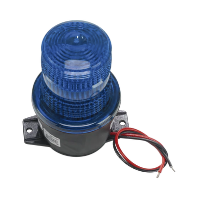 Luz de advertencia LED serie Streamline, 120 Vca, montaje tipo T, azul