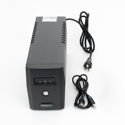 UPS 800VA/480 W Línea Interactiva 120Vca / 6 tomas 5-15R (4 Respaldadas) / Regulación de Voltaje / Protección RJ45