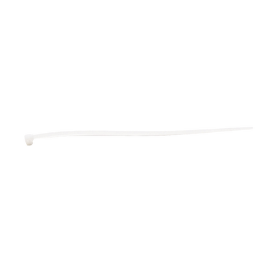 Cincho de plástico, Color Natural, 4.8 x 310 mm, Ideal para sujeción de cables (Bolsa con 100 piezas)