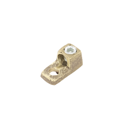 Conector Bornes 3/8" / Cable 4-2/0 AWG / Bronce 100% / Baja Resistencia / Sin Soldadura Exotérmica
