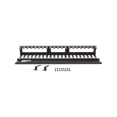 Organizador de cable Vertical de 21 Unidades Rack, Compatible con Racks de 2 Postes EIRL-5545, se requiere LPCV24URL