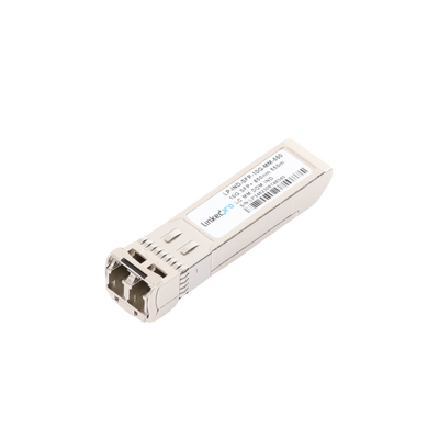 Transceptor Óptico Industrial SFP+ (Mini-Gbic) / Multimodo 850 nm / 10 Gbps / 10GBASE-SR / Conectores LC/UPC Dúplex / DDM / Hasta 550 m