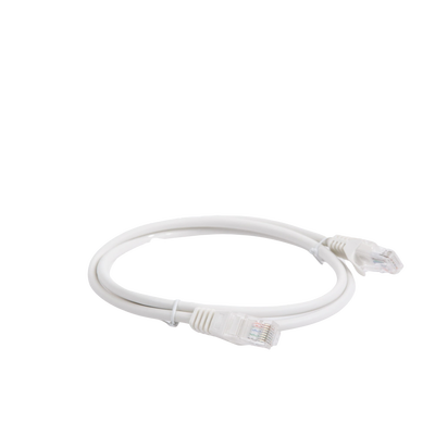 Cable de Parcheo UTP Cat5e - 1 Metro (3.28 Pies) - Blanco