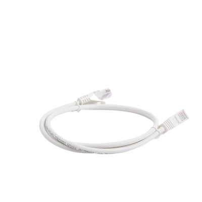 Cable de Parcheo UTP Cat5e - 1 Metro (3.28 Pies) - Blanco