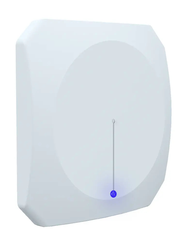 SAXXON SAXVR12 - Lectora de Tarjetas UHF para Control de Acceso Vehicular Alcance de Lectura de 12 metros / Frecuencia 902 MHz - 928 MHz / Encríptale / Conexión por USB / Compatible con Enrolador FC06