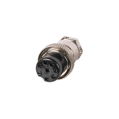 Conector de Micrófono Macho de 8 Contactos de Uso Rudo.