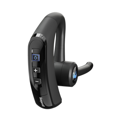BlueParrott M300-XT , 2 micrófonos con cancelación de ruido del 80%, Bluetooth, ultra ligero para ambientes ruidosos (204347).