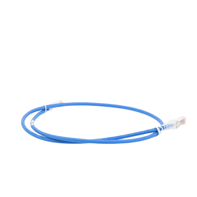 Patch Cord MC5 Modular Cat5e UTP, CM/LS0H, 2.13 Metros (7 Pies), Color Azul, Versión Bulk (Sin Empaque Individual)